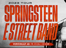 Bruce Springsteen kommt 2023 nach Deutschland